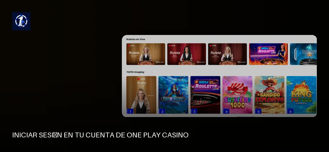 One Play Casino promotional banner