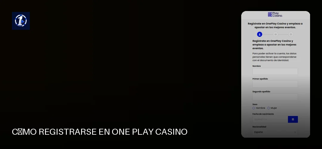 One Play Casino promotional banner